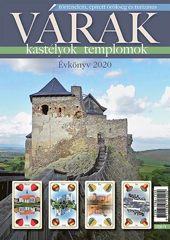 A „Várak, kastályok, templomok” magazin 2020-as évkönyv borítója